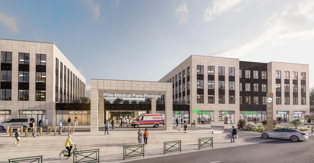 PÔLE MÉDICAL PARIS-PONTOISE : une nouvelle opportunité exceptionnelle d'installation en IDF. !